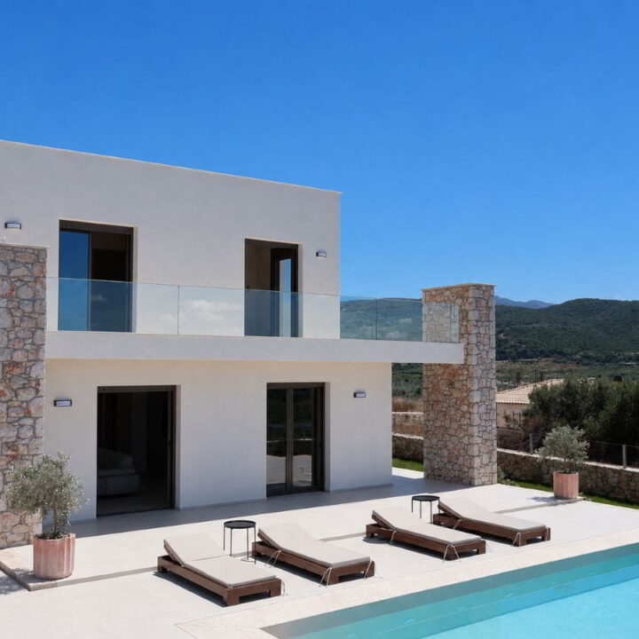 New Build Villa, Parga, Greece - Bledi Construction